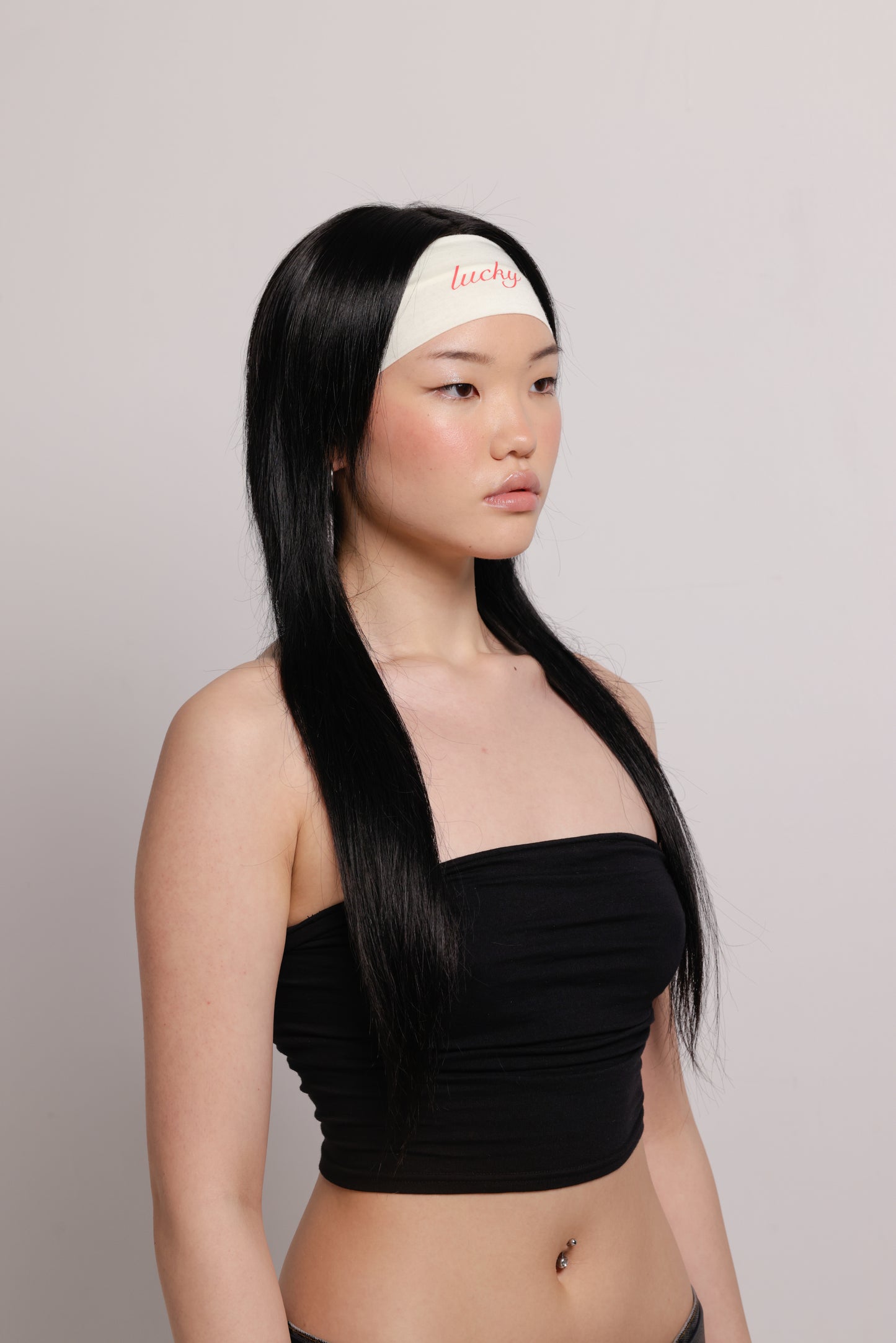 Lucky Girl in Year of the Rabbit | White Headband | Baobei Label